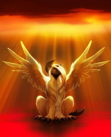 Pok Mon X And Y Absol Angel Wing Mega Fan Art