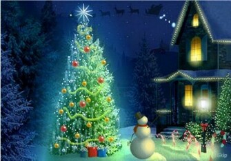 Seasons Greetings Wallpaper