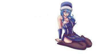 Juvia Lockser Fairy Tail Girl Anime HD Wallpaper Image Picture