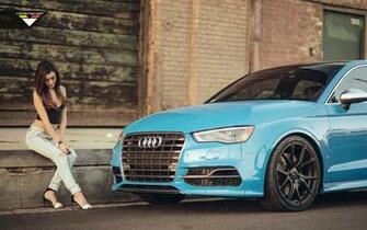 Audi S3 Babe Vorsteiner Wallpaper