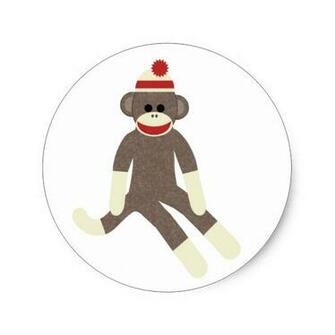 Sock Monkey Clip Art