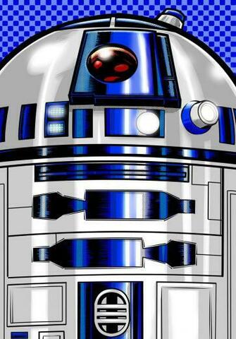 R2d2 Portrait Series By Thuddleston