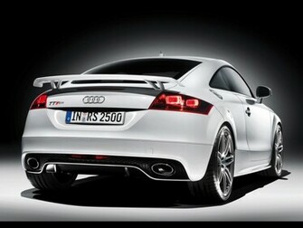 Audi Tt Rs Rear Desktop Pc And Mac Wallpaper
