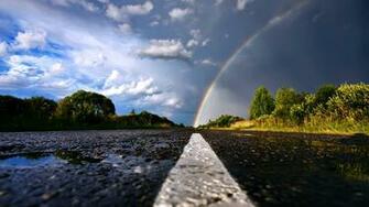 Landscapes Roads Wallpaper
