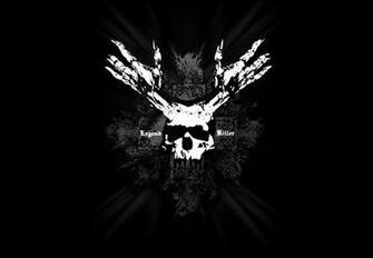 Dark Skull Occult Evil Wallpaper