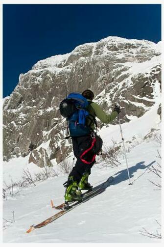 Mt KataHDin Famous Internet Skiers Earn Your Turns