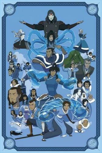 Waterbenders Ma Tres De L Eau Elements Atla Lok Avatar