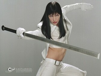 Con Milla Jovovich Wallpaper Del Film Ultraviolet