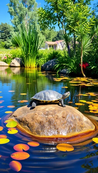 Red Eared Slider Turtles Wallpaper