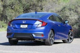 Honda Civic Cars Blue Coupe Wallpaper