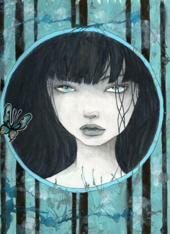 Pin Art Audrey Kawasaki Wallpaper