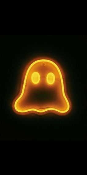 Gratis Neon Halloween Billeder Helt Wallpaper