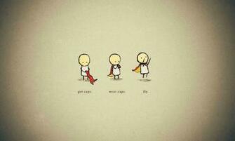 Cute Background Get Cape Wear Fly With Image