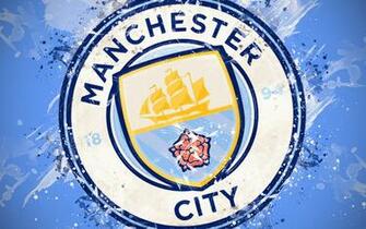Manchester City Logo 4k Ultra HD Wallpaper Background Image