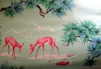 Super Kitsch 1950s Wallpaper