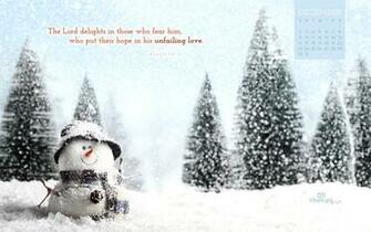 Dec Snowman Desktop Calendar Monthly Calendars Wallpaper