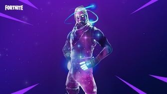 First In Game Look At New Fortnite Galaxy Skin Cosmetics