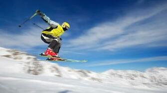 Extreme Skiing High Definition Wallpaper HD
