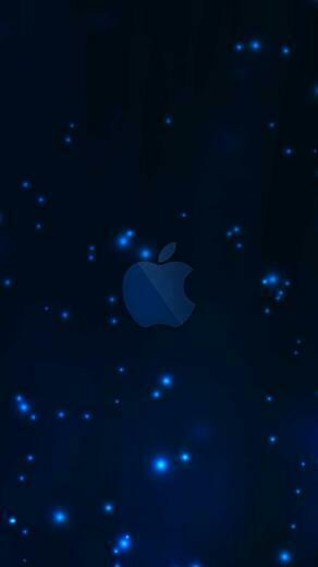 Apple Blue Wallpaper Sc Smartphone