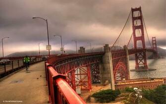 San Francisco Wallpaper The Golden Area Through
