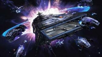Spaceships X Rebirth Space Spaceship Wallpaper