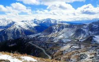 Mountain Road Wallpaper