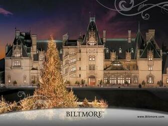 Biltmore House Xmas Wallpaper