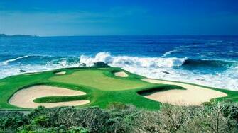 Desktopwallpaper Cache Golf Beach Landscape Jpg