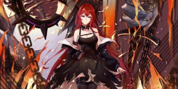 Surtr Arknights Image Zerochan Anime Board