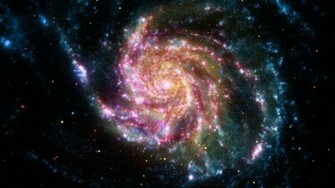 Sun Stars Galaxies Moon Nasa Skyscapes Wallpaper Background