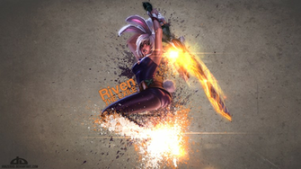 Battle Bunny Riven Wallpaper By Xrazerxd Fan Art Games