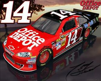 Tony Stewart Office Depot Outdoor Wallpaper With A Beautiful Ocean