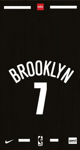 Kevin Durant Brooklyn Nets Jersey Nba Basketball