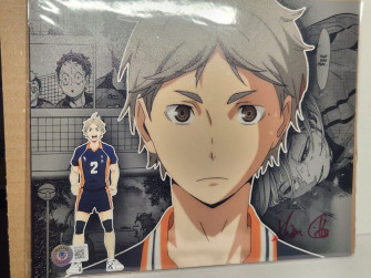 Bam Box Anime Koshi Sugawara Haikyuu Adam Gibbs Auto