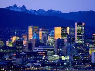 Vancouver Skyline Desktop Pc And Mac Wallpaper