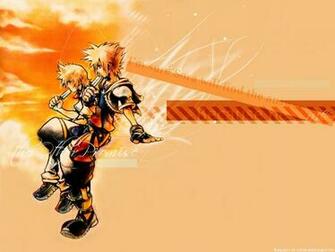 Kingdom Hearts Sora Roxas Popsicles Wallpaper