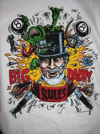 Cool Stuff Rat Fink Ed Big Daddy Roth Auto Design Tech