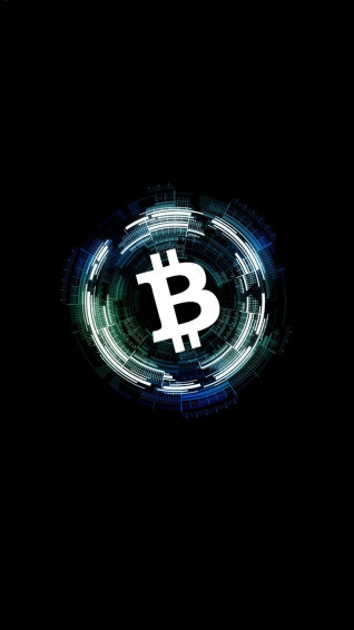 Bitcoin Cryptocurrency Dark Background 4k Ultra HD Mobile