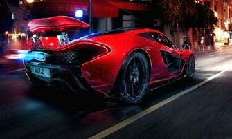 Hypercar Red Mclaren P1 Concept Car Wallpaper Norway