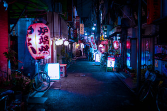 Neon City Wallpaper