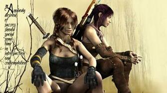 Women Warrior Computer Wallpaper Desktop Background