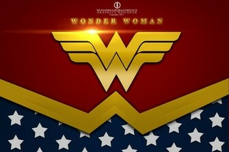 Wonder Woman Logo Template For Picture
