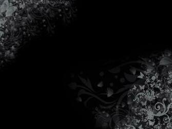 Black Floral Background For Desktop