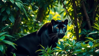 Black Panther Animal 4k Wallpaper