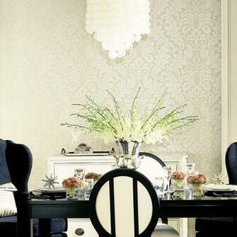 Candice Olson Shimmering Details Traditional Damask Wallpaper