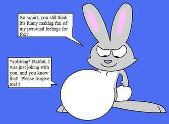 Rabbit Eats Skunk By Footballlover