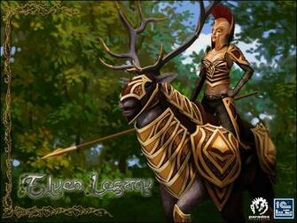 Thread Armored Deer Elven Legacy Wallpaper