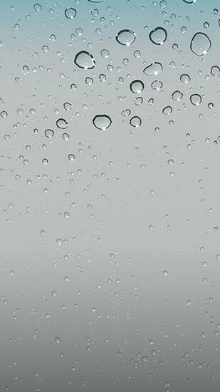 iPhone Orginal Raindrop Wallpaper Customized For Plus