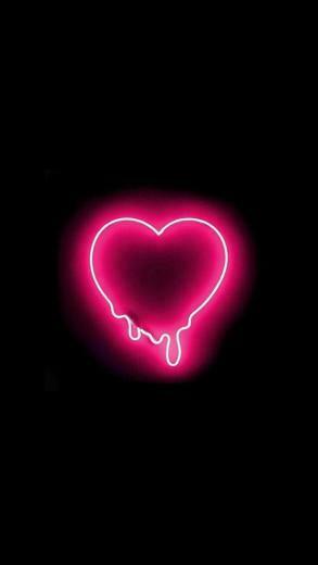 Amy James On Artwork Hearts Neon Wallpaper