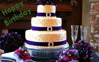 Big Cake Happy BirtHDay HD Wallpaper Wish